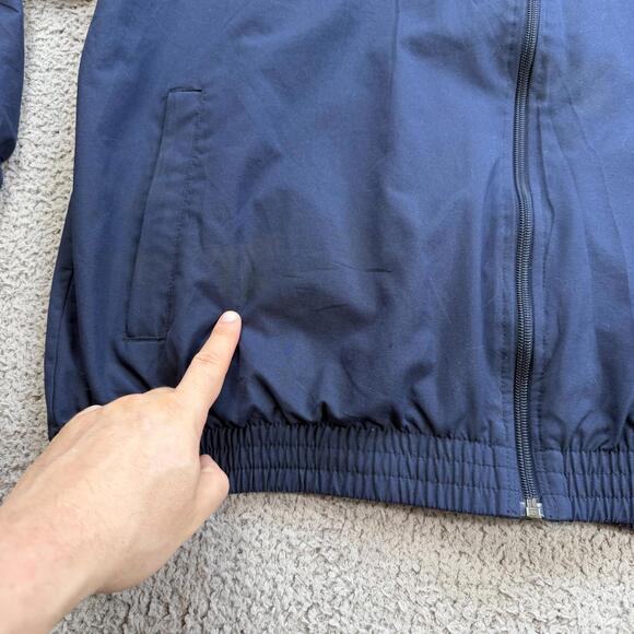 Vintage Y2K Nike Team Boston Red Sox Windbreaker Jacket Men XL Navy MLB Full Zip - Picture 8 of 12